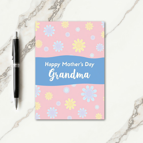 Pastel Grandma Mothers Day Card