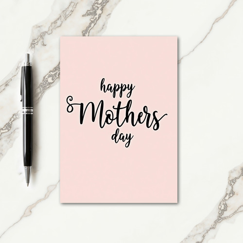 Pastel Happy Mothers Day Card