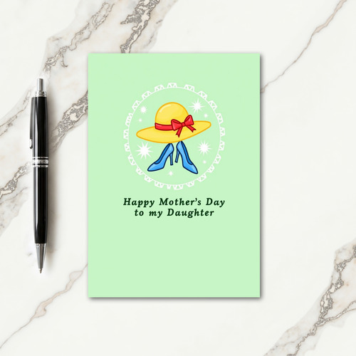 Pastel Hats Sweet Mothers Day Card