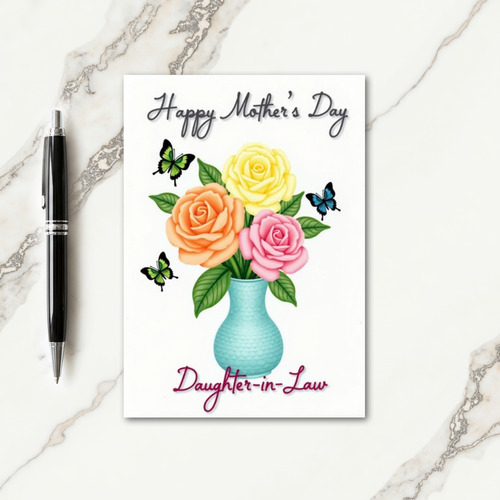 Pastel Hued Mothers Day Card