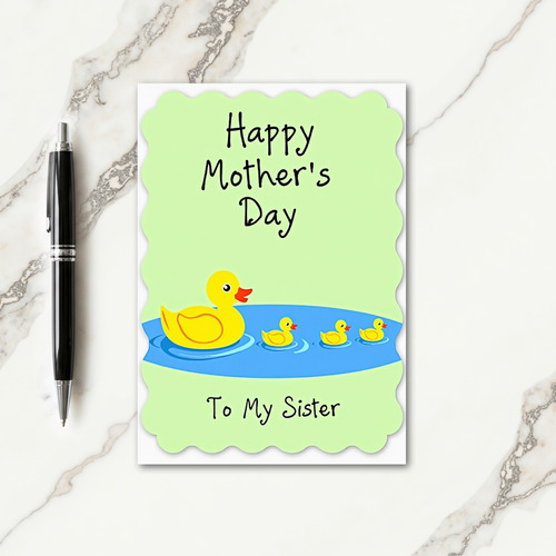 Pastel Mothers Day Birds Card