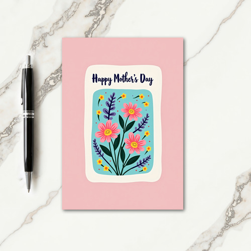 Pastel Mothers Day Bloom Card