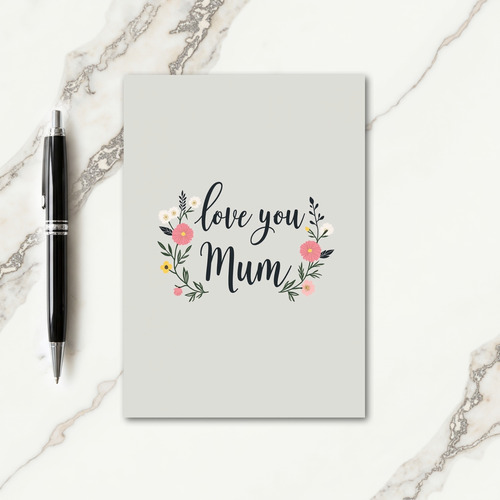 Pastel Mothers Day Blooms Card