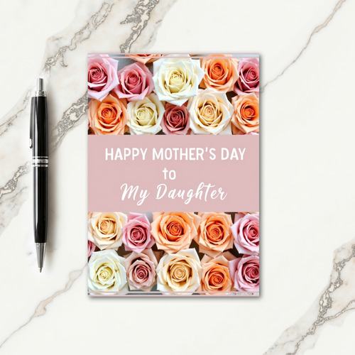 Pastel Mothers Day Blossom Card