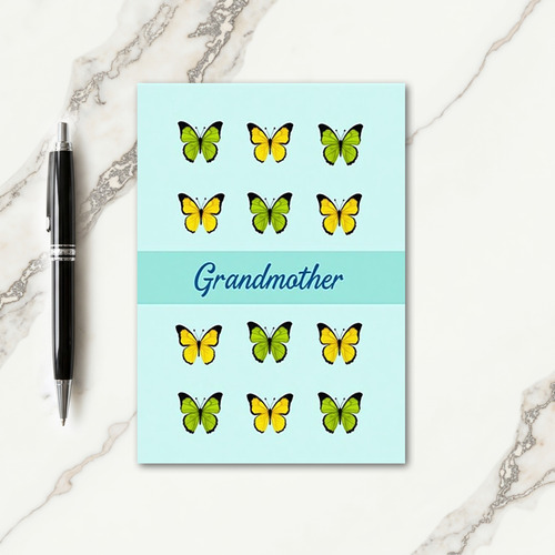 Pastel Mothers Day Butterfly Card