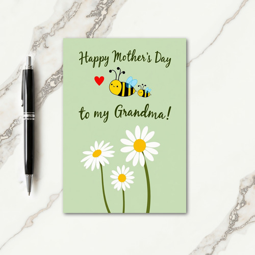 Pastel Mothers Day Family Card
