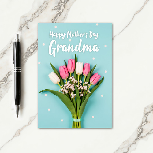 Pastel Mothers Day Floral Card