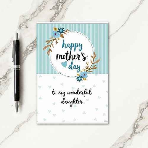 Pastel Mothers Day Greeting Card