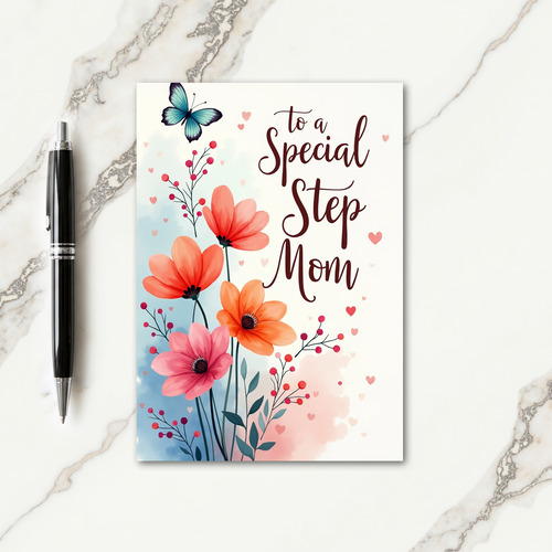 Pastel Mothers Day Hearts Card