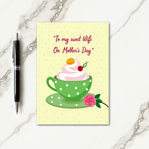 Pastel Mothers Day Treat Card