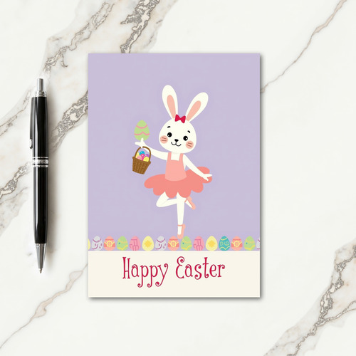 Pastel Ovoids Springtime Card