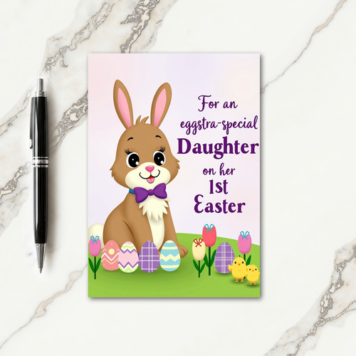 Pastel Pattern Springtime Card