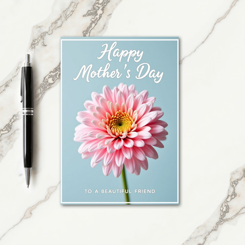 Pastel Petal Mothers Day Card