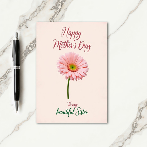 Pastel Petal Mothers Day Design Card
