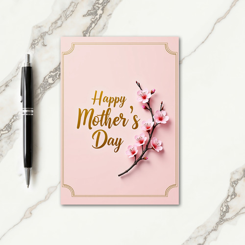 Pastel Pink Pattern Card