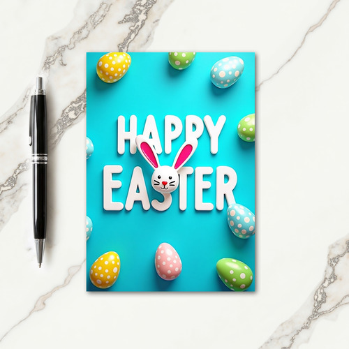 Pastel Polka Dot Celebration Card