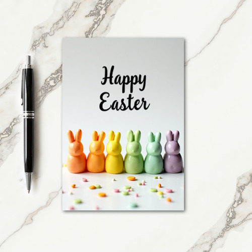 Pastel Spring Animal Easter Card