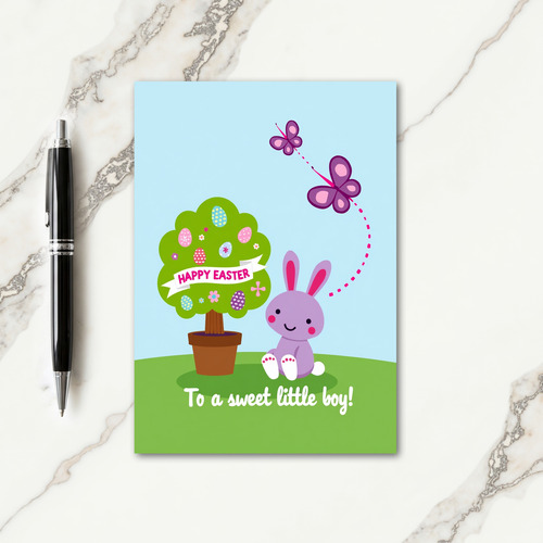 Pastel Spring Creature Pattern Card
