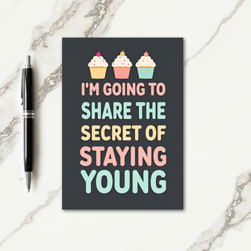 Pastel Treat Birthday Card