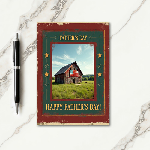 Pastoral Fathers Day Art Card