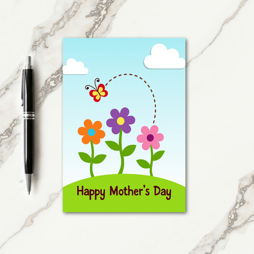 Pastoral Mothers Day Card