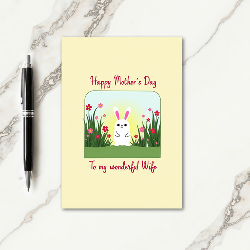 Pastoral Mothers Day Image Card
