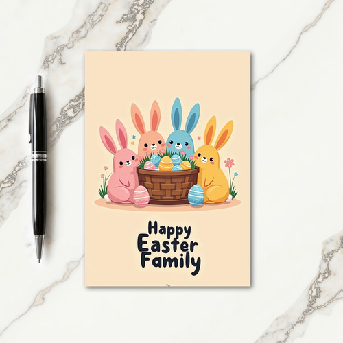 Patterned Friends Season Card