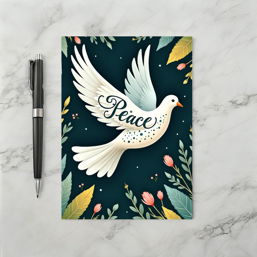 Peace Dove Greeting Card