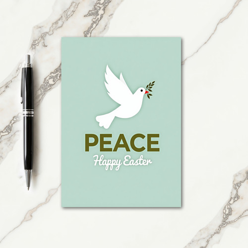 Peaceful Dove Holiday Card