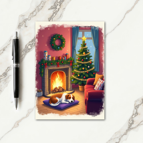 Peaceful Pet Christmas Card