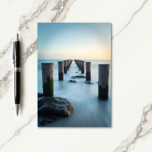 Peaceful Sea Birthday Card