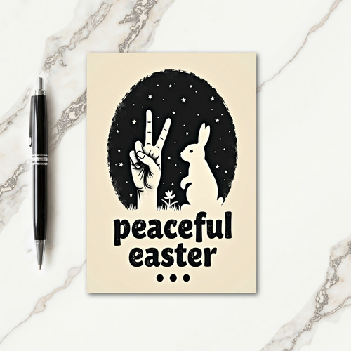 Peaceful Springtime Scene Card