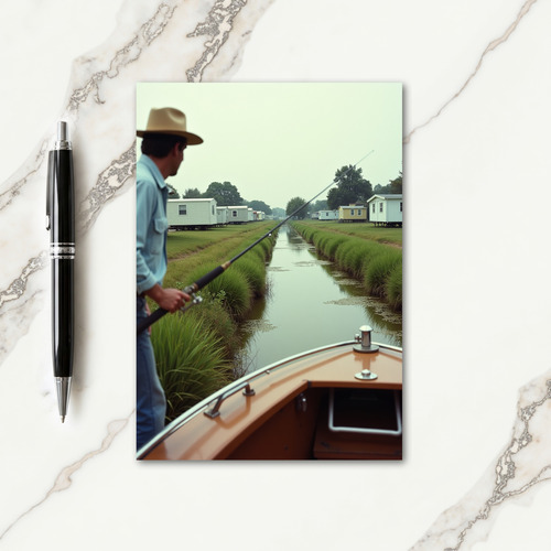 Peaceful Waters Fathers Day Card