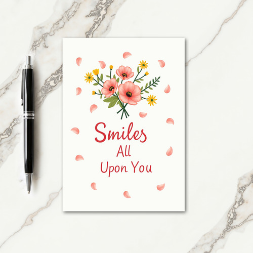 Peach Blossom Mothers Day Card