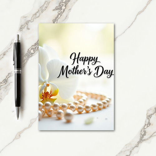 Peach Gem Mothers Day Card