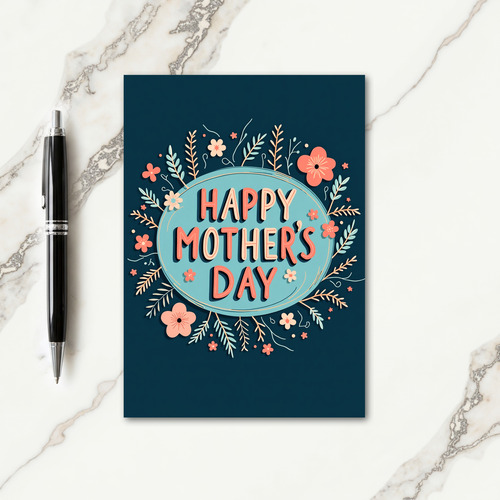 Peach Tone Mothers Love Card