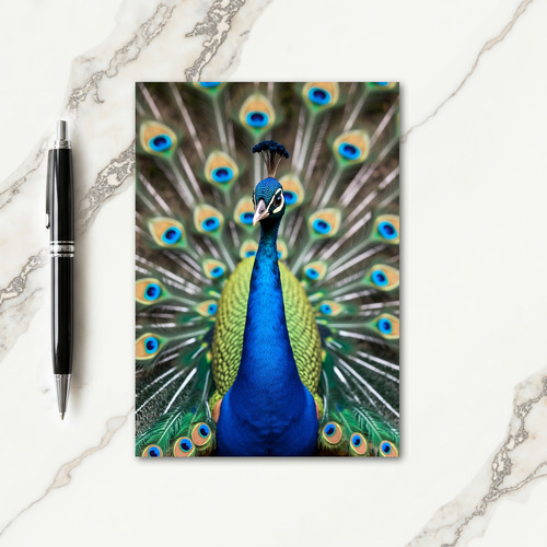 Peacock Splendor Mothers Day Card
