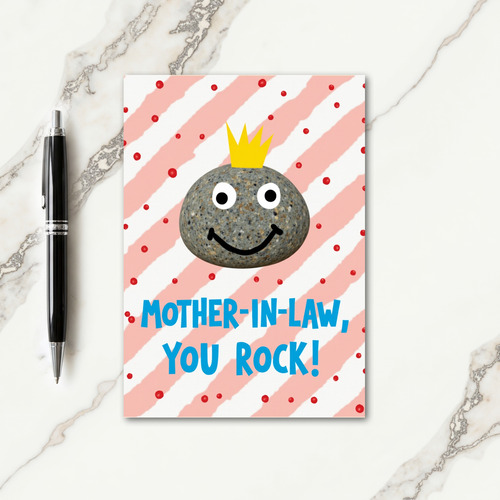 Pebble Figure Mothers Day Card