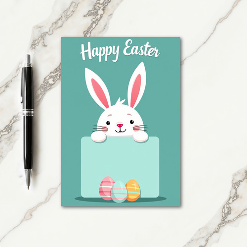 Peeking Friend Happy Day Card