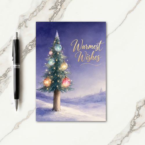 Pencil Tree Card