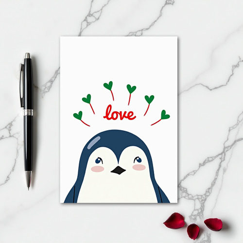 Penguin Love Simple Card