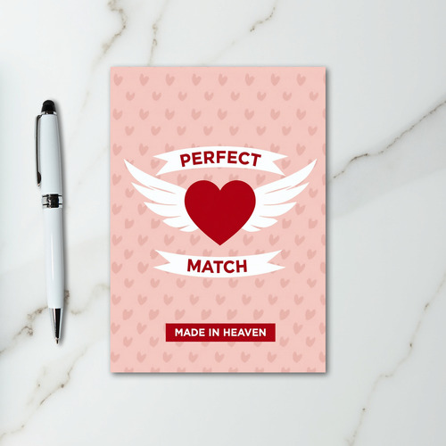Perfect Match Made In Heaven Card