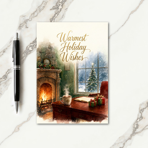 Personalized Christmas Cards For Employees Card