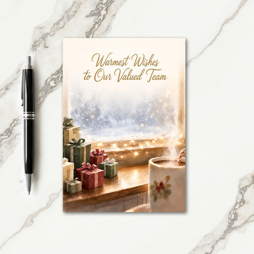Personalized Holiday Cards For Employees Card
