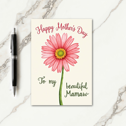 Personalized Mothers Day Love Card