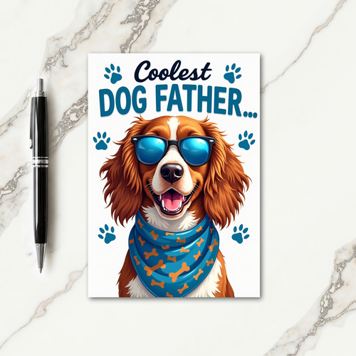 Pets Best Fathers Day Card