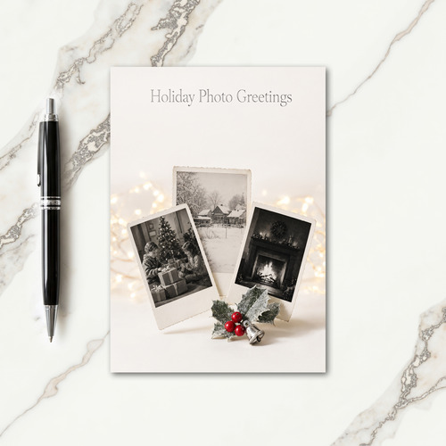 Photo Holiday Card Designs Card