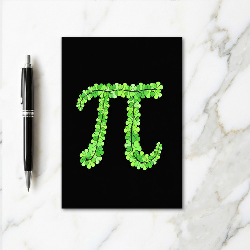 Pi Botanical Art Card