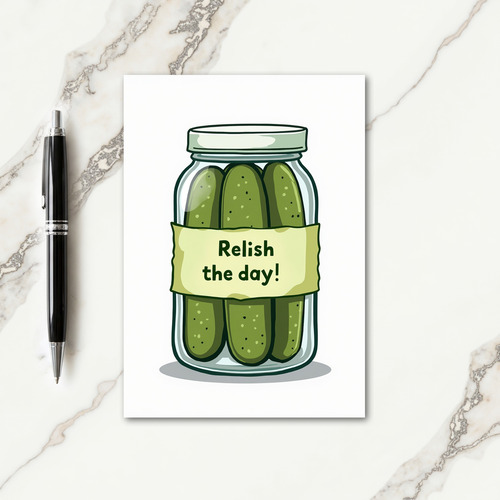 Pickled Sweet Birthday Card