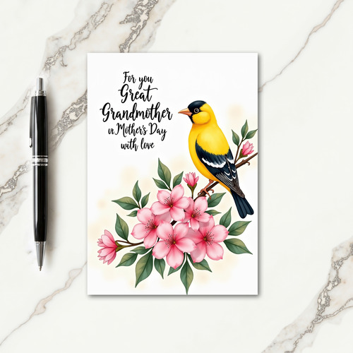 Pink Blossom Loving Mothers Day Card